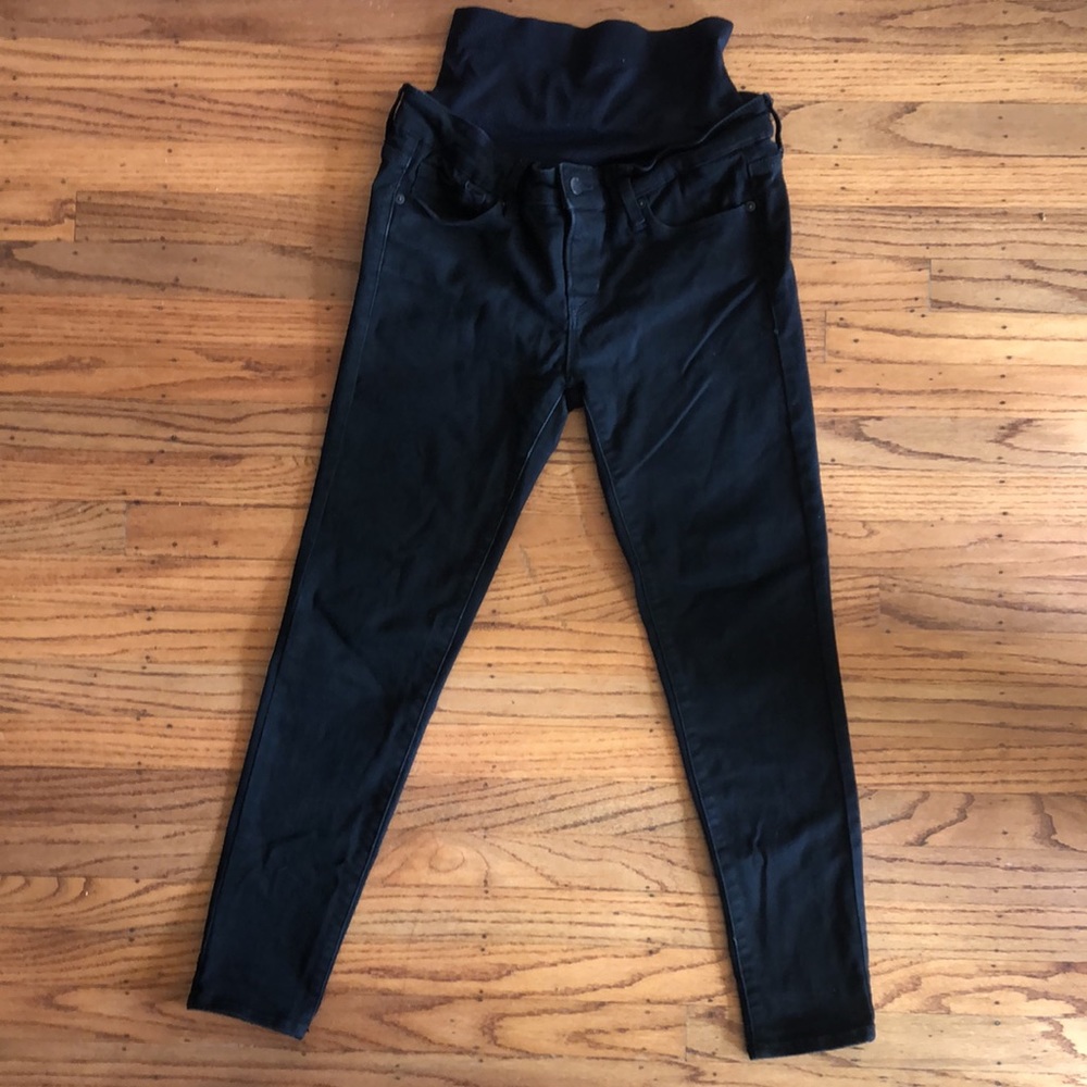 Blanqui Maternity Black Jeans, size 8